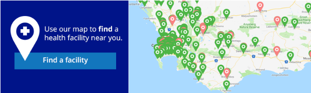 Health facilities map