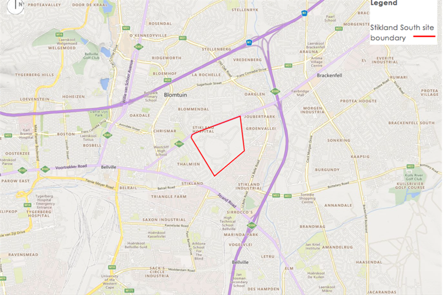 Stikland Map