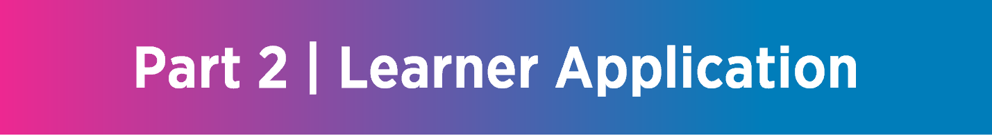 Learner Application_Admissions 2026