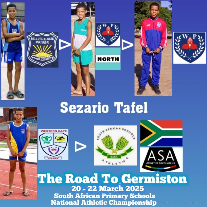 Sezario Tafel prepares to shine at upcoming SA Championships2