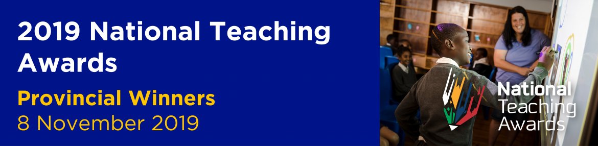 2019 National Teaching Awards - Provincial Winners