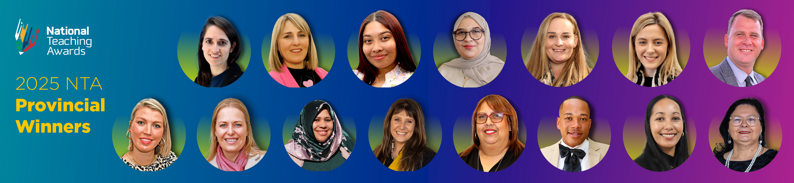 2025 National Teaching Awards - Provincial Winners