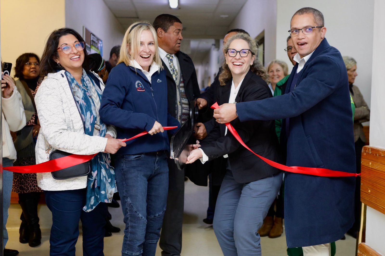 WCDHW Ribbon-cutting ceremony new Burns Unit at Ceres Hospital