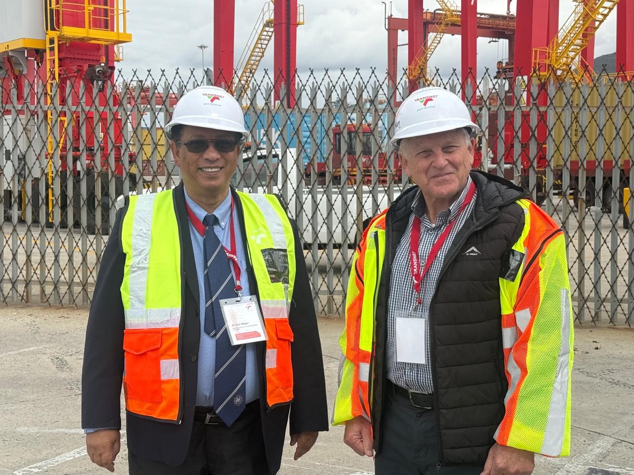 Minister Meyer and Glen Steyn