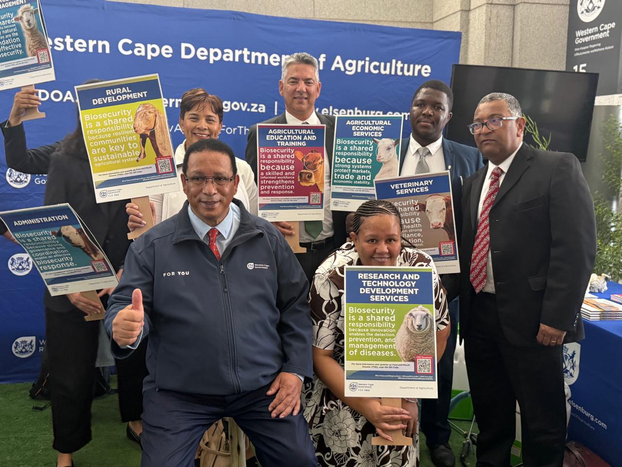 Minister Meyer  & Senior Managers