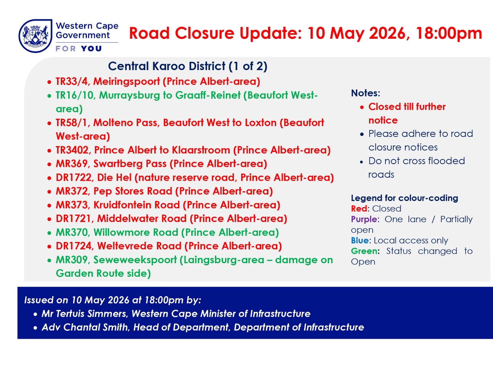 Central Karoo 10 May