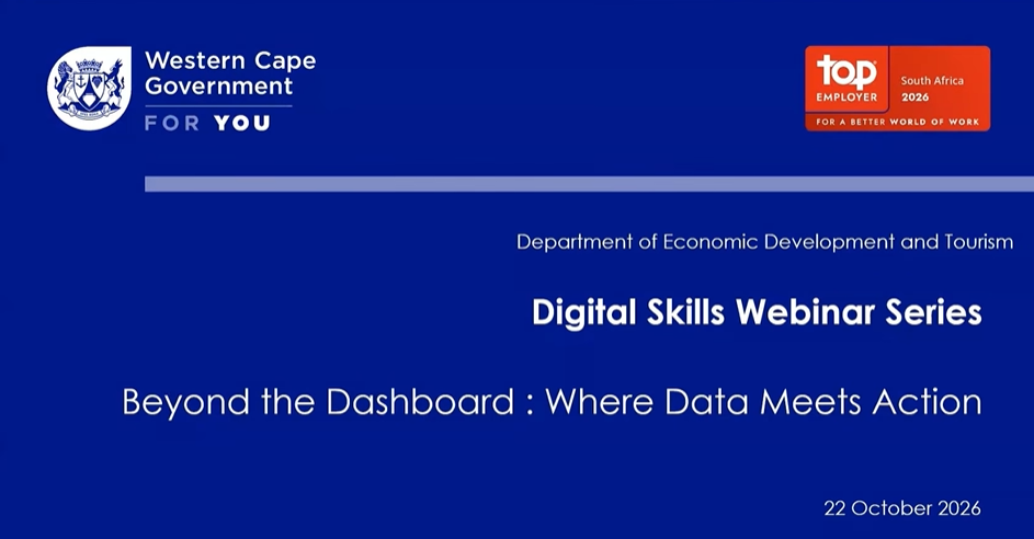 Beyond the Dashboard: Where Data Meets Action webinar