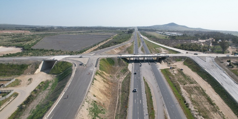 Van Schoorsdrift interchange Bridge B6113