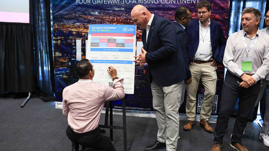 Signing of the We Mean Business Bill of Rights