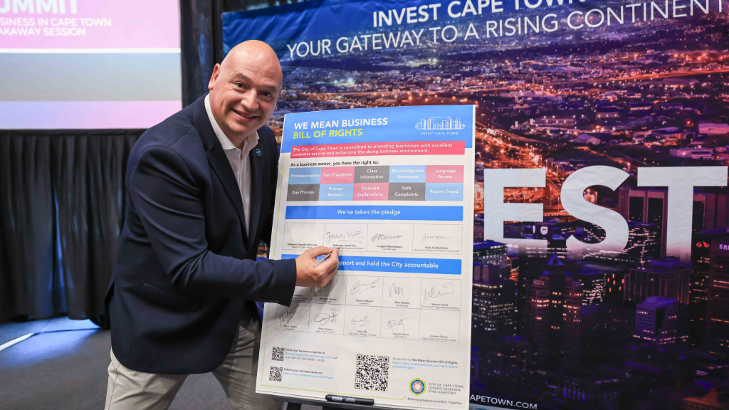 Signing of the We Mean Business Bill of Rights