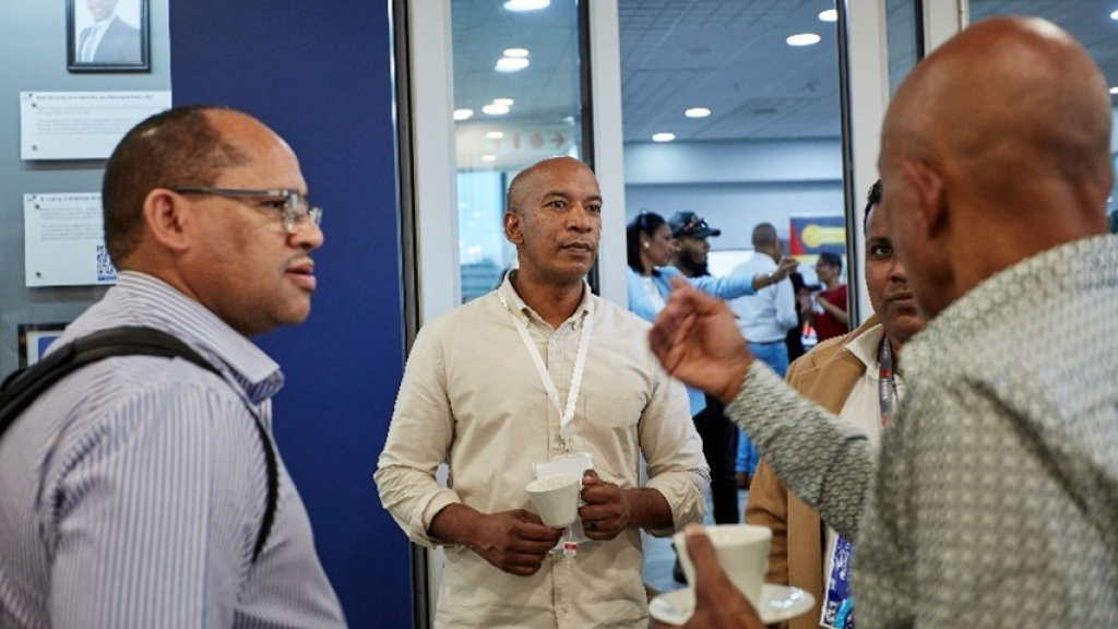 Further networking opportunities at the event.