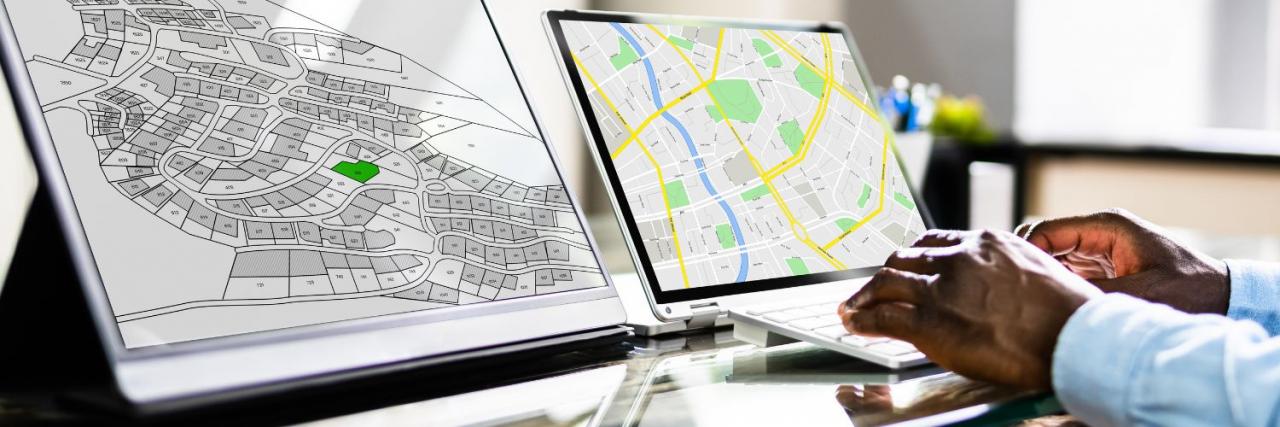 Plans showing sub divsion of agricultural land