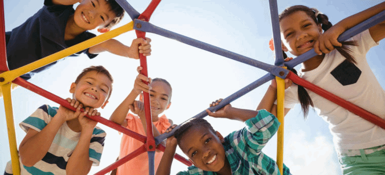 Children at playground