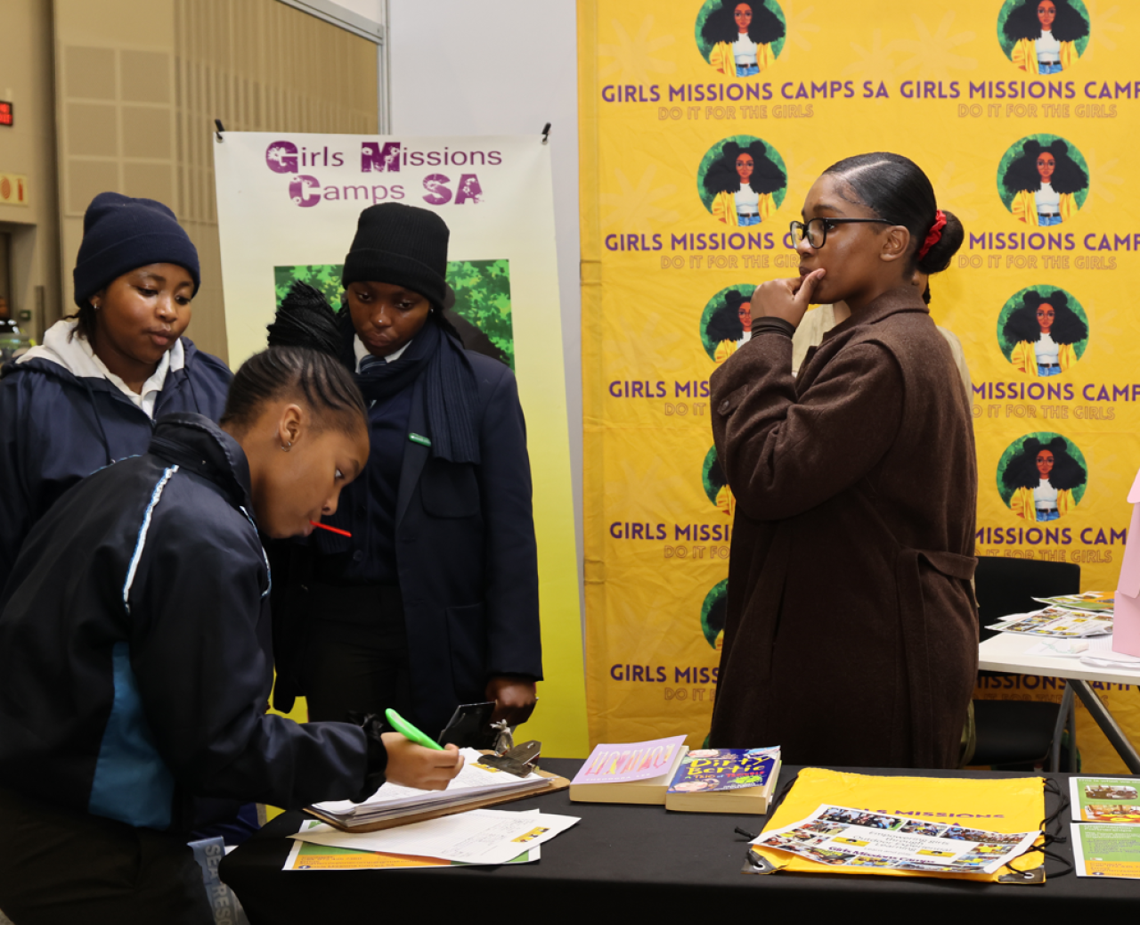 Girls mission SA Campus Stand