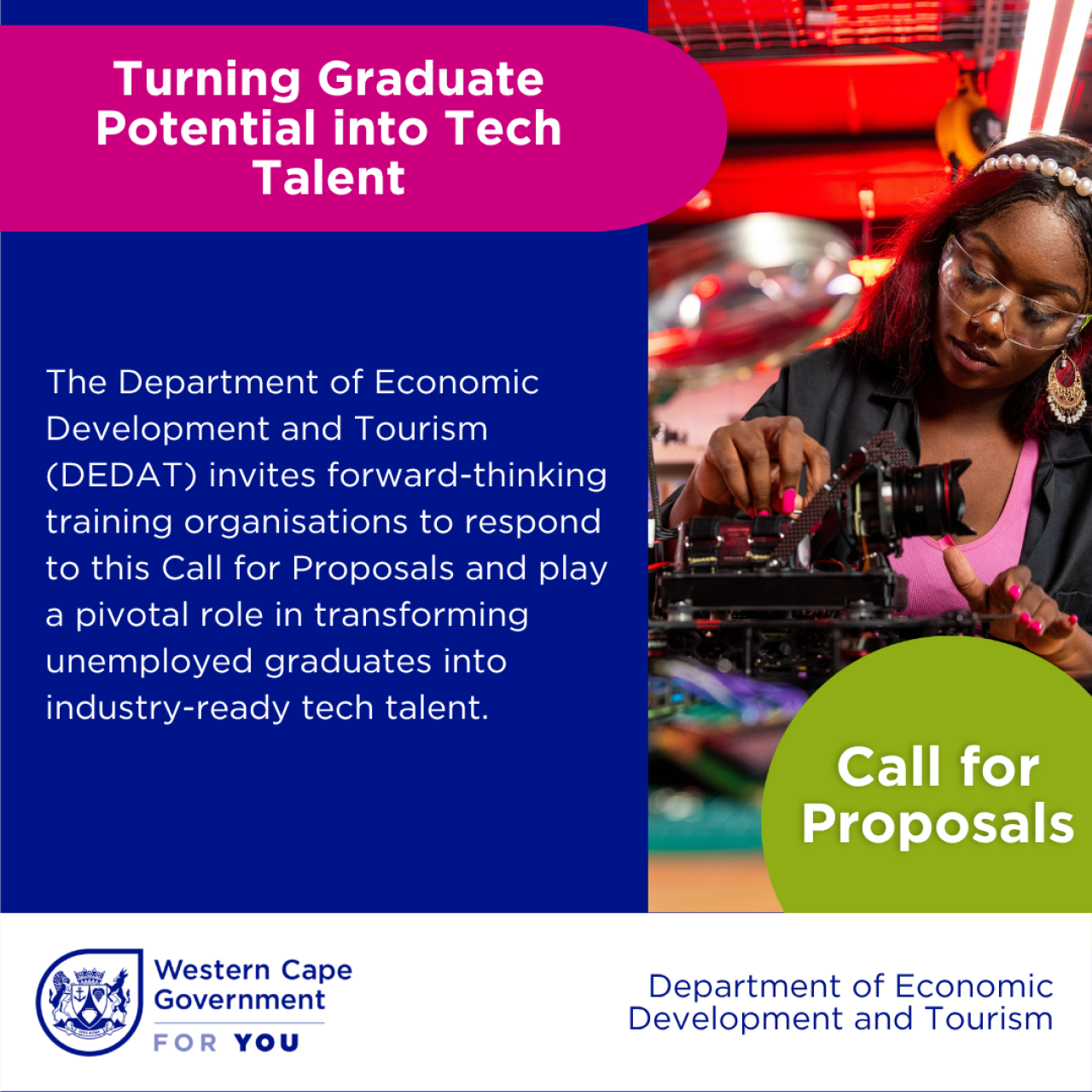 Graduate Adaptation into Tech Talent Programme - Call for proposals