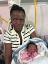 The third baby girl was born at Stellenbosch Hospital, weighing 3.2 kg.&nbsp;