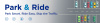 Park and ride banner