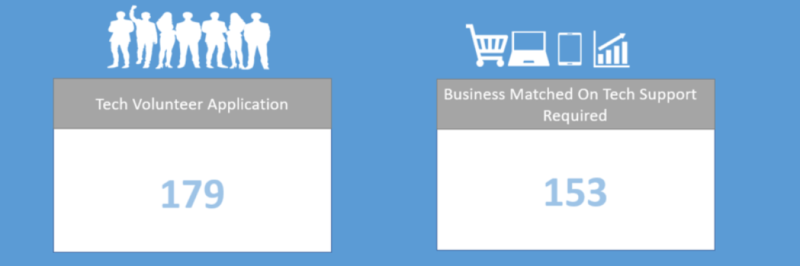 Tech Volunteer Initiative stats