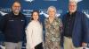 Provincial Minister of Social Development Jaco Londt; Katie Modrau (Manager for A21 South Africa); Overstrand Executive Mayor, Dr Annelie Rabie; Rikus Badenhorst (Member of Parliament)