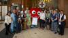 Organ transplant patients, parents and hospital staff from Red Cross and Groote Schuur gathered for the handover of the artwork and programme at the Red Cross War Memorial Children’s Hospital.