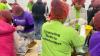 Scouts Yeboneers packing with Rise Against Hunger