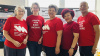 GSH Staff Screening patients and staff in celebration of World Hypertension Day.