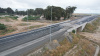 Bridge B6114 with streetlights