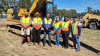 Min Simmers with the Sir Lowry's Pass Road project team