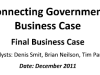 Connected Government (Business Case 2011)