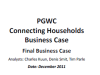 Connected Households (Business Case 2011)