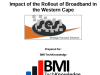 The Potential Impact of a Broadband Rollout in the Western Cape