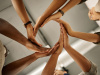 hands forming a circle