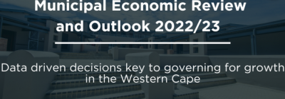 MERO: Data driven decisions key to governing for growth in the Western Cape