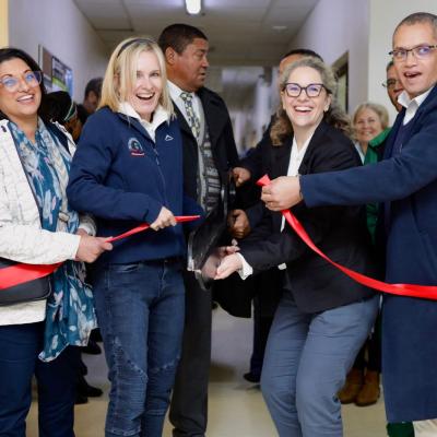 WCDHW Ribbon-cutting ceremony new Burns Unit at Ceres Hospital