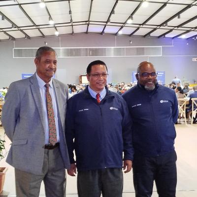 Executive Mayor Korabie Minister Meyer and HOD Sebopetsa