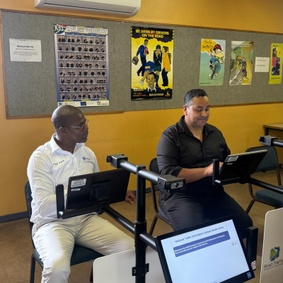 Minister Sileku and Jabaar Mohammed