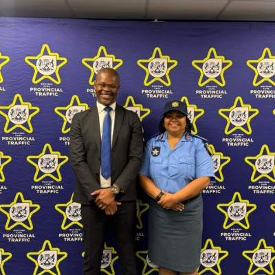 Minister Sileku and Chief Bezuidenhout