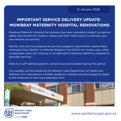 Mowbray Maternity Hospital Renovations