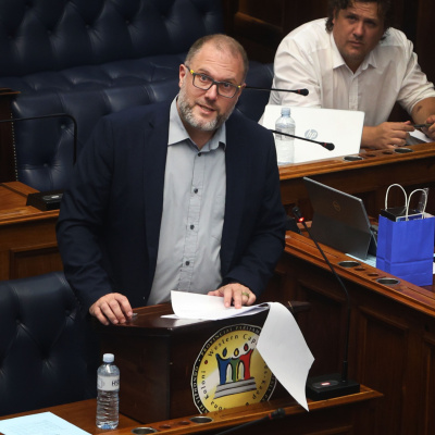 Minister Lond tabling 26-27 DSD Budget Speech