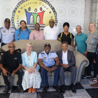 Minister Marais and Delegates in attendance at the Engagement.