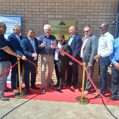 Inauguration of Riversdale Solar Plant