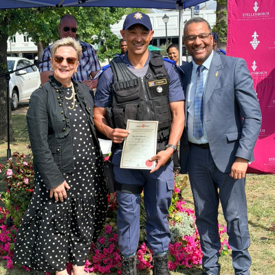 Western Cape Government and Stellenbosch Municipality launch K9 Unit to strengthen the fight against organised crime